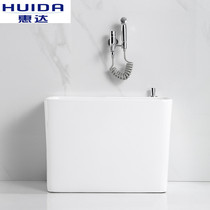 Huida floor-to-ceiling balcony washing mop pool Bathroom size mop household ceramic automatic water mop pool