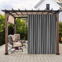 Outdoor sunscreen thermal insulation shading curtains waterproof and mildew-proof balcony cool pavilion outdoor rain-proof and free to install sunbeds