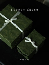 Sponge Space handmade gift wrapping gift tote bag