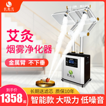 Ou Bai Le Moxibustion Smoke Purifier Smoke Exhaust Machine Home Smoking Machine Moxibustion Smoke Exhaust System Health Hall