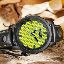 New concept watch mens non-automatic mechanical watch quartz sports students European and American fashion trend Leisure