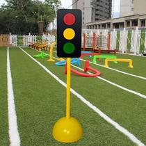 Childrens traffic sign TWJ sign light card kindergarten household sports equipment toys red and green road sign traffic signal sign