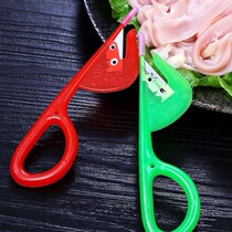 Work geese turn through pig management knife knife intestines chicken house intestines broken knife knife chicken intestines cut small intestines Duck intestines Kitchen Qingjia intestines Poultry