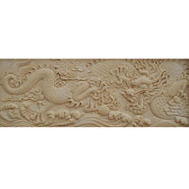 Popcorn Outdoor Sandstone Chinese Dragon Relief Decoration Indoor Sand Sculpture Reliefs Decorated Villa Cell Park Hotel