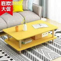 Tea table small family type girl bedroom sitting area small table tea table living room Easy rental housing renovation for home small tea table