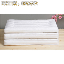  Comfortable sleeping low pillow 48X74 high pillow Middle pillow washable machine washable dormitory single feather velvet pillow pillow core