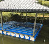 Hard River pond fishing boat hard body floating body foam bridge body encryption stable water surface dock floating block water Road simple