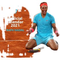 Haitao spot RAFA Nadal Tennis School Limited Edition Souvenir-2021 Desktop Calendar Calendar