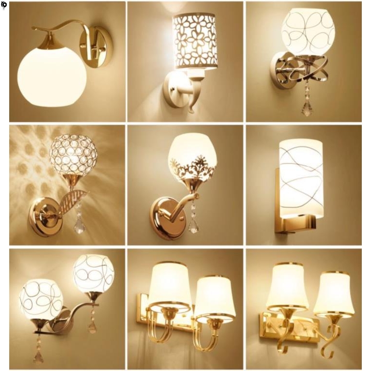 Wall lamp Nordic balcony minimalist bedroom light bulb courtyard decorated lighting dupleco restaurant interior wall lamp background wall