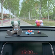 Car Swing Piece Net Red Tide in control Terra Cartoon Blue Creative personality Car Decorated with Violent Bears