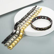  Korean version of mens trend bracelet magnet radiation-proof anti-fatigue energy bracelet couple female student bracelet fat reduction