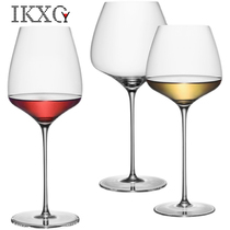 IKXO handmade crystal unleaded Burgundy wine glass white wine glass champagne glass tall cup gift box