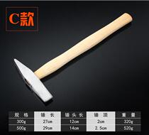 Manufacturer high carbon steel handle rust hammer steel plate rust welded hammer shape hammer ship rust hammer