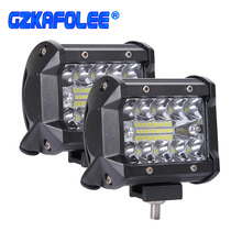 4in Car LED WOrk LighT Bar Driving Lamp fOr OffrOaD BOaT Tra