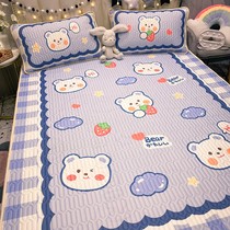 Mercury home textile summer ice silk latex mattress cushion home rental special thin student dormitory single folding