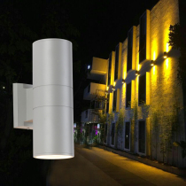 Outdoor wall lamp waterproof Villa courtyard double head up and down spotlight outdoor hotel shop door lighting exterior wall lamp
