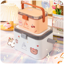 Net Red Medicine box cute family housing student dormitory medical bag emergency medicine storage box small portable