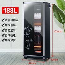 Disinfection cabinet Household small desktop stainless steel commercial mini desktop vertical tableware disinfection cupboard special price