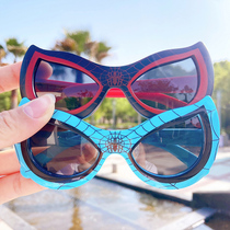 Child Sunglasses Boy Girl Spider-Man Cartoon Sunglasses Anti-UV Baby Shading Polarized Glasses Boy