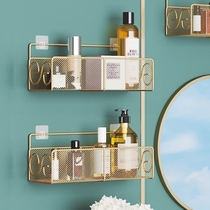 Punch-free toilet toilet rack Wall Wall Wall toilet storage toilet wall wash table