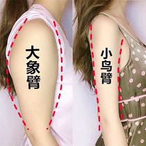 (Wei Ya recommended) Have a swan arm to say goodbye to the meat away from the butterfly sleeve model temperament to buy two free 1