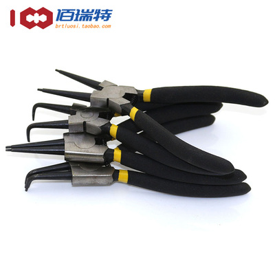 6 inch 7 inch retainer pliers inner calipers outer calipers yellow pliers ring pliers retaining ring pliers yellow pliers spring pliers inner bending