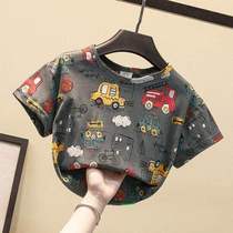 Childrens T-shirt boys short-sleeved summer clothes 2020 new childrens half-sleeve t-shirt childrens boys top clothes foreign style