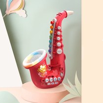 Whistle blowing musical instrument childrens educational toy saxophone trumpet toy baby Enlightenment music education toy