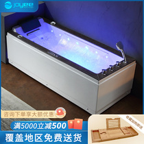 JOYEE intelligent constant temperature adult bathtub fantasy bubble surf massage tub indoor one acrylic bath