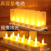 Script kill atmosphere props werewolf kill shop decoration fake candle ornament remote control candle light electronic charging Buddha lamp