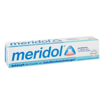 German MERIDOL toothpaste whitening yellow mint bright white adult fresh breath to stain and protect gingival fluoride spot