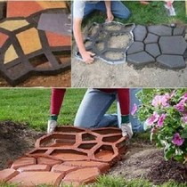 Cement Molds Large Full Flower Pots Mold Big Full Cement Brick Mold Garden Pattern Pavement Patio Pattern Concrete