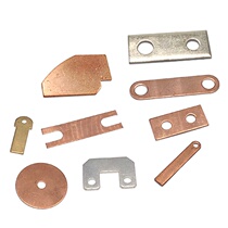 Customized processing air switch connection copper row circuit breaker wiring copper plate copper sheet conductive convergence