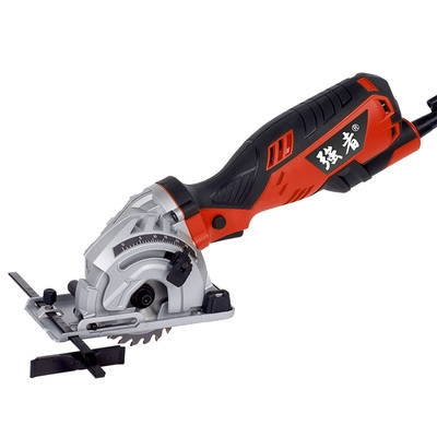 Electric Circular Saw mini cutting machine household carpentry multifunctional small hand-held chainsaw wood cutting machine can be diagonal cut circular saw