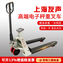 Electronic scale Handling cart 2 5 ton 3 ton 1 Weighing hydraulic forklift manual pallet truck hydraulic forklift truck weighing ground