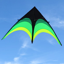 Weifang new prairie kite beginners children breeze easy to fly large high-end adult long tail umbrella cloth triangle