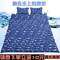 Water bed water filled net red double bed mat Student dormitory single pad summer university bed cooling artifact water pad
