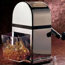 Ice crusher stall manual old-fashioned hand shaved ice machine Cartoon household cute commercial ice grinder smoothie machine stall