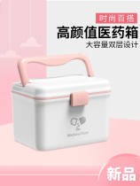 Medicine box Family Childrens Medical box first aid kit full set of drug storage box small emergency large medicine box household
