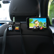 Small hooks on the car. Car car seat back multifunctional rear double hook decoration supplies
