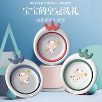 3 sets of newborn baby washbasins foldable newborn children household goods wash buttocks baby basin private parts 2