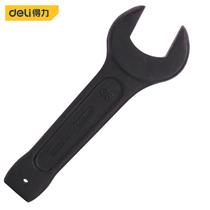 Powerful percussion wrench Single head open straight handle Heavy plum fork wrench Auto repair tool Large percussion wrench