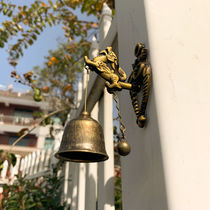 Premium retro Chinese Temple wind bell wall door hanging shop door bell living room balcony bedroom decoration pendant