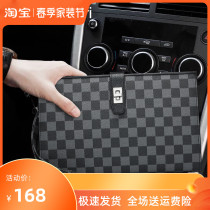 Handbags Men Genuine Leather New Tide Cards Plaid Plaid Casual European and American Fashion Anti-theft buckle Lock large capacity minimalist light and luxurious texture