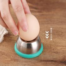 Egg punch household boiled egg anti-burst tool 304 stainless steel steamed egg dazzling artifact perforator