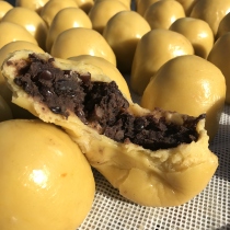 Northeast specialty sticky bean bag authentic traditional handmade Rhubarb rice glutinous rice rice cake sticky corn bean bag 15g