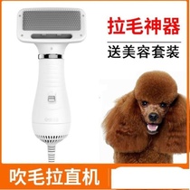 Dog comb with hair dryer electric high power electric comb big wind combing hair dryer blow dry hair