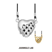 Juunngle lab woven metal love bag trend niche original light luxury design fashion shoulder shoulder bag