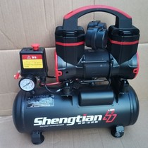 Shengtian oil-free silent air pump small volume portable high-power air compressor weight 12kg portable pressure pump