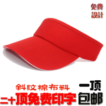 Children's Yellow Hat Custom logo Kindergarten Pupil Hat Summer Sunscreen Hat Empty Sun Hat Printing